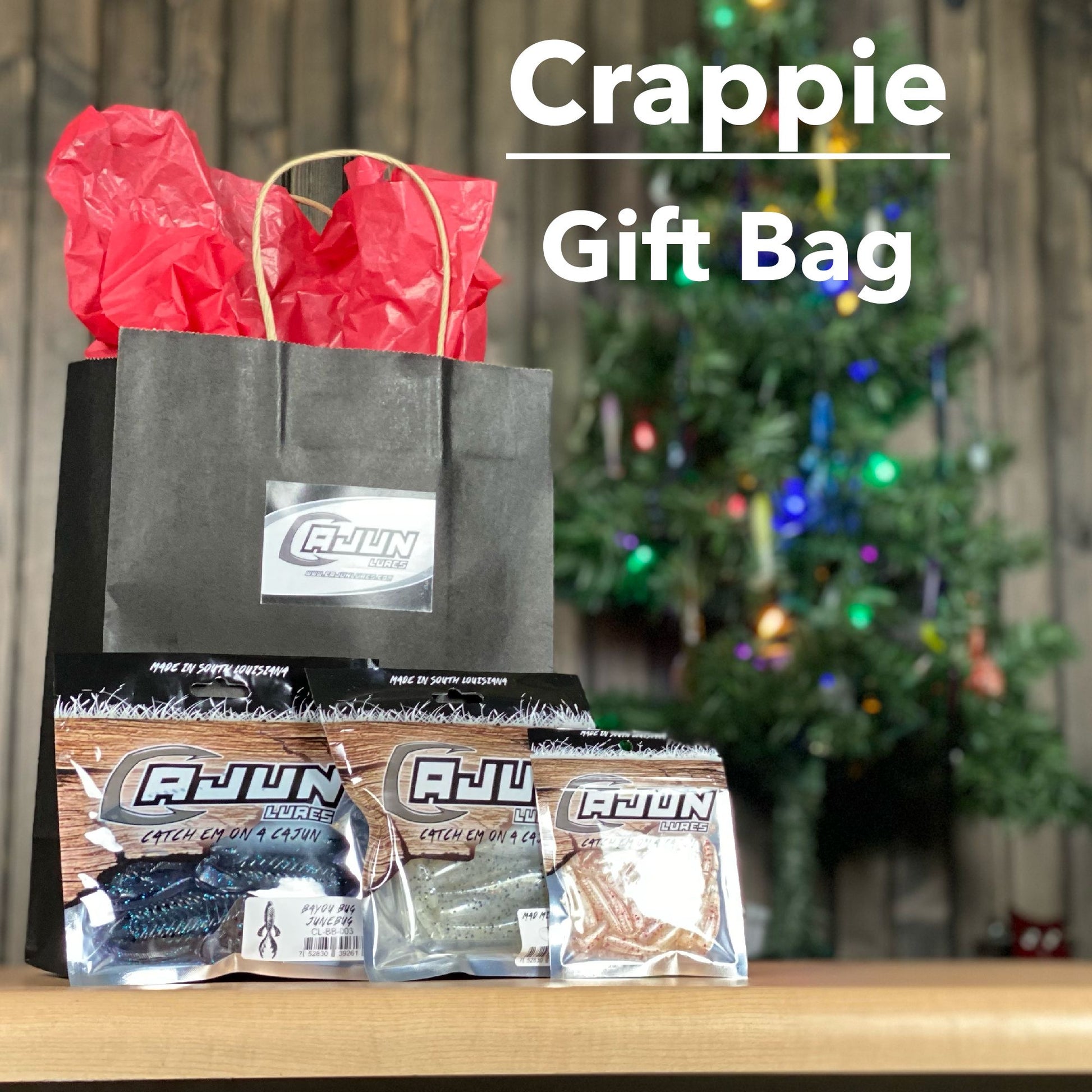 Crappie Holiday Gift Bag - Cajun Lures